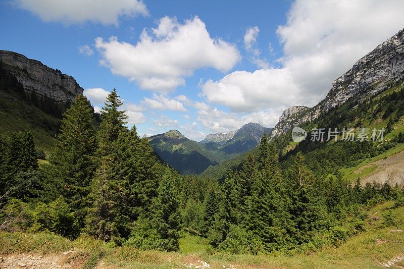 Col des Ayes，法国阿尔卑斯山